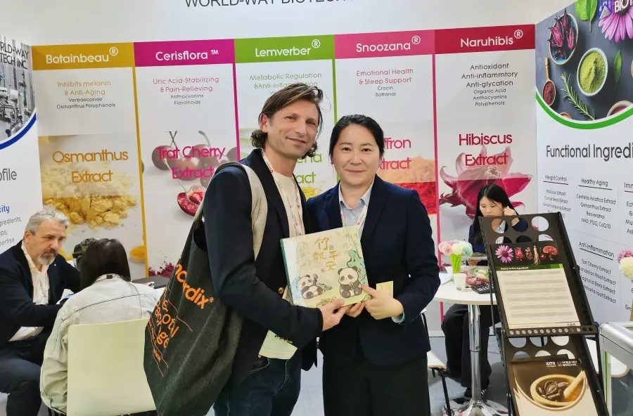 World-Way Biotech Shines at Vitafoods Europe 2026 World-Way Biotech Shines at Vitafoods Europe 2026