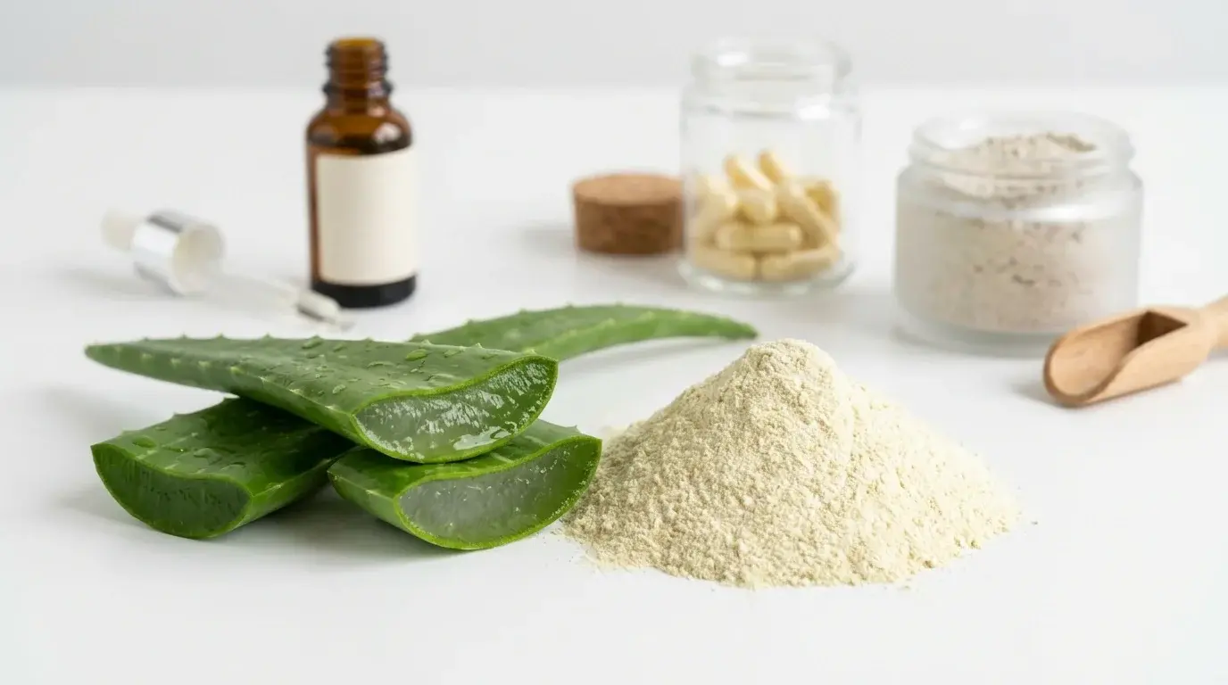 Aloe vera leaf extract
